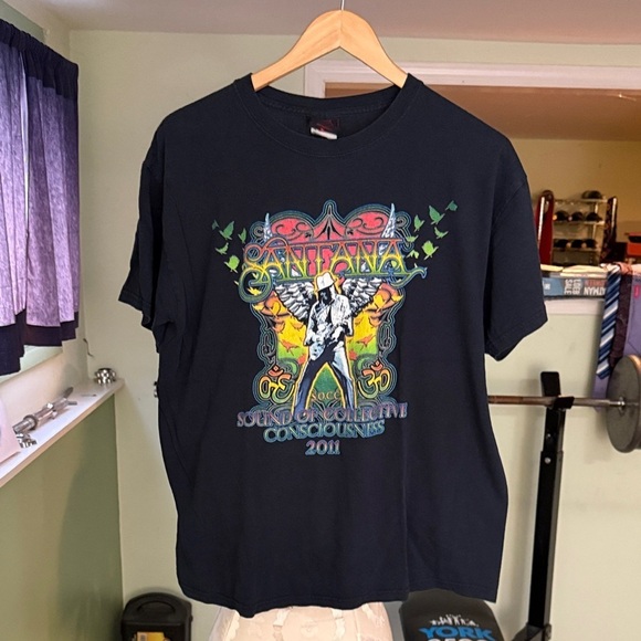 Carlos Santana Other - Santana Graphic T-Shirt, 2011 Tour